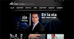Desktop Screenshot of deluistrading.com